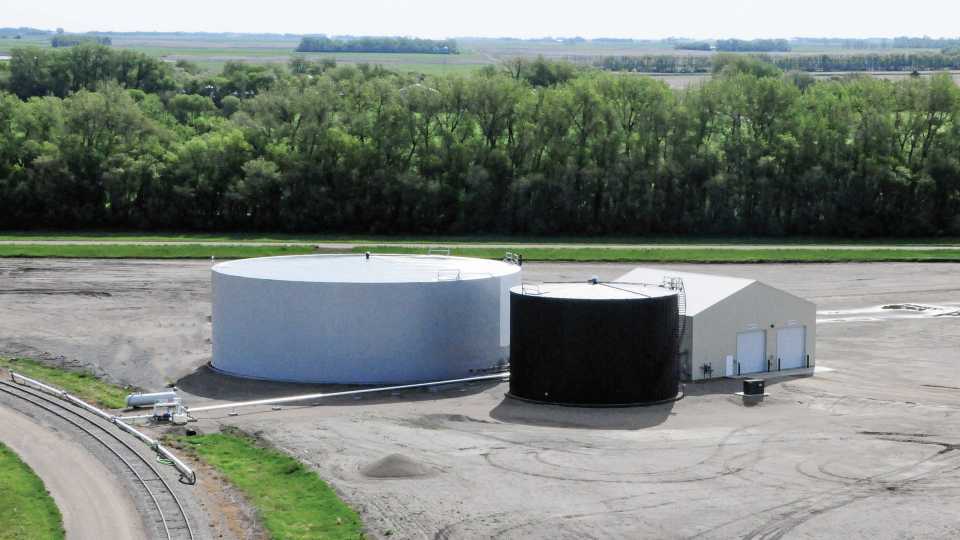 Heartland Tank Protects Fertilizer From Extreme Cold At The Arthur